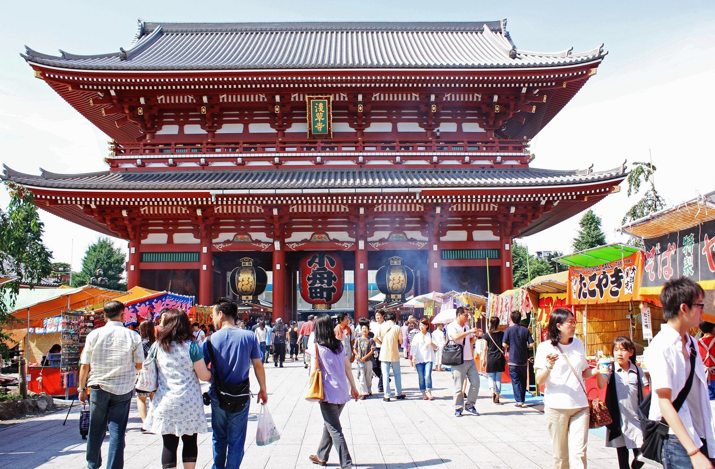 Hōzōmon gate at Sensō-ji, 2009.